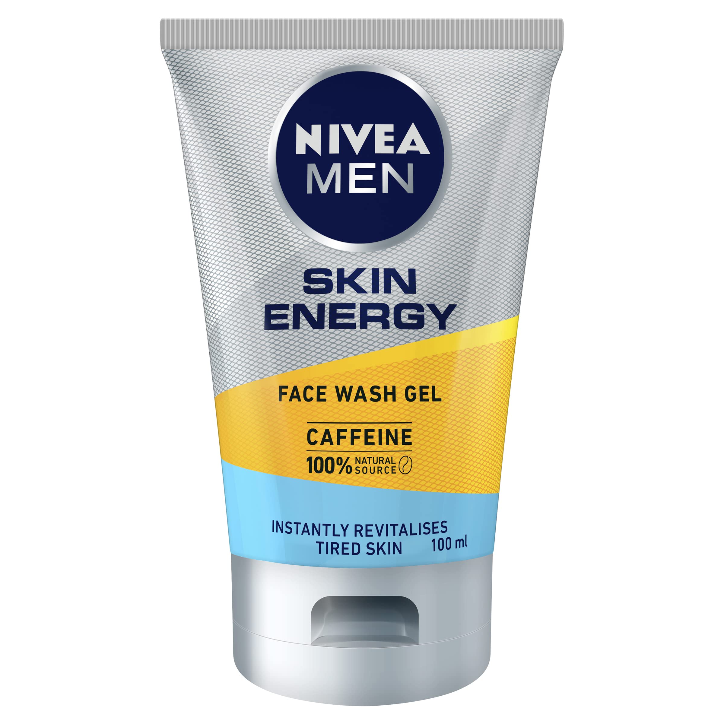 Nivea Men Revitalising Face Wash for Men - Deep Cleansing & Hydrating Facial Cleanser - Oil Control & Anti-Aging Skincare - Perfect for Daily Use & Gym Routine
