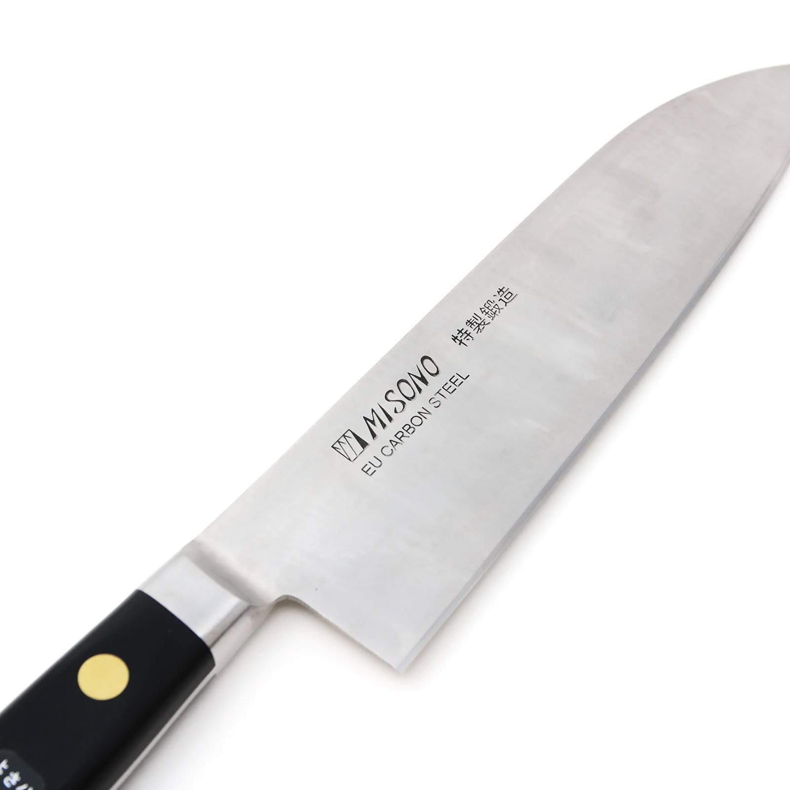 Premium Misono Swedish Carbon Steel Santoku Knife 7 Inch - Professional Japanese Kitchen Knife for Slicing, Dicing & Chopping Vegetables, Meat & Fish - Ideal for Home Chefs & Culinary Enthusiasts