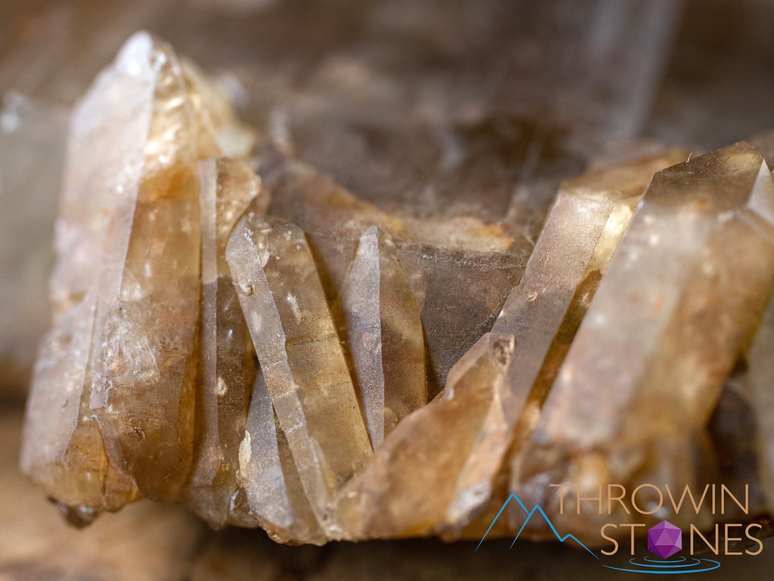 Natural Citrine Raw Crystal Point - November Birthstone, Healing Stone, Home & Office Decor, Feng Shui Crystal for Positive Energy - Perfect for Meditation, Gifts & Spiritual Healing