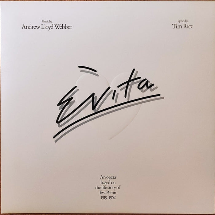 Andrew Lloyd Webber & Tim Rice – Evita Original Soundtrack 2xLP Vinyl Record (VG+/VG+) – Perfect for Music Collectors and Broadway Fans