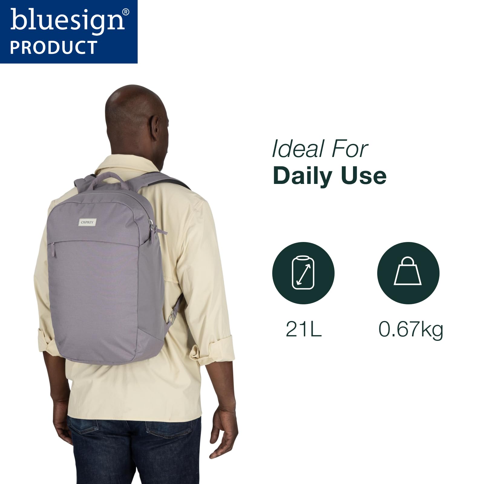 Osprey Arcane Large Day Backpack - Unisex Hiking & Travel Backpack for Men & Women - Perfect for Commuting, Outdoor Adventures & Daily Use