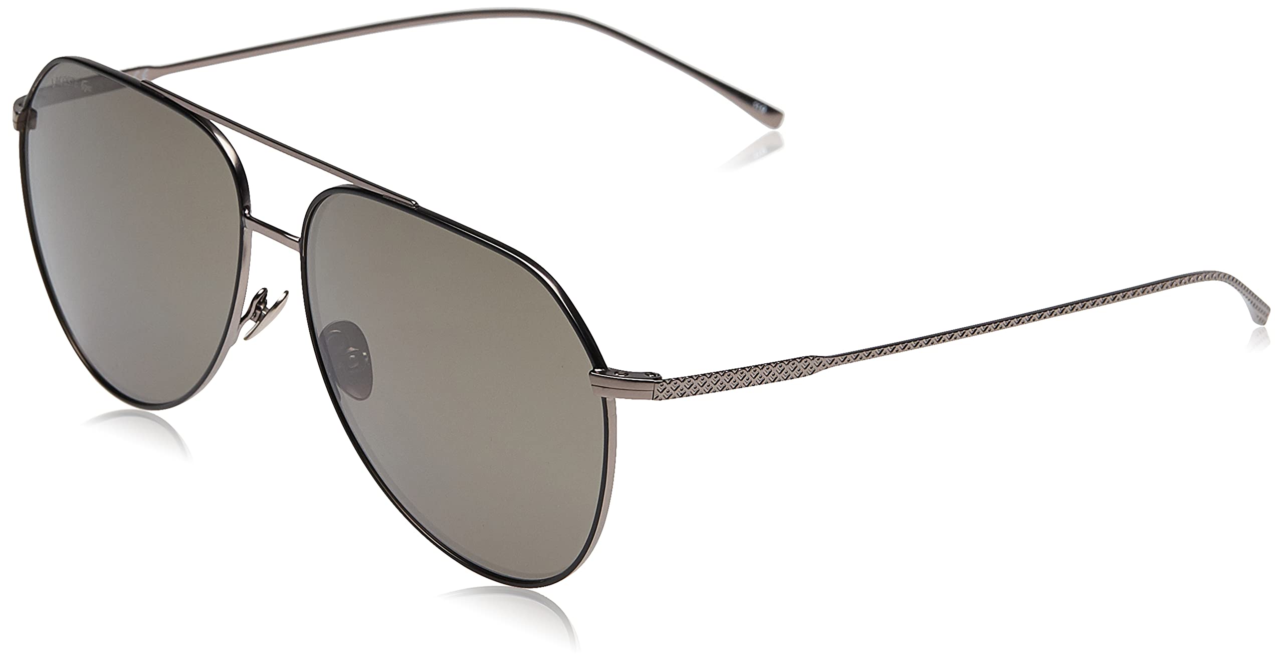 Lacoste L209s Aviator Sunglasses for Men & Women - Polarized UV Protection - Classic Retro Style for Driving, Travel & Outdoor Activities