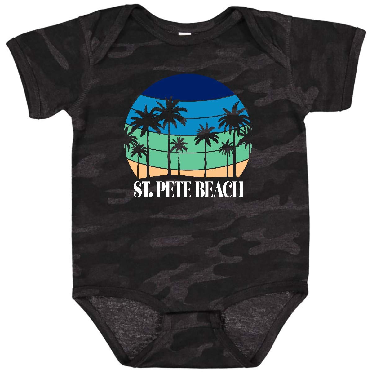 Inktastic St Pete Beach Florida Vacation Baby Bodysuit - Cute Outfit for Beach Trips & Family Vacations