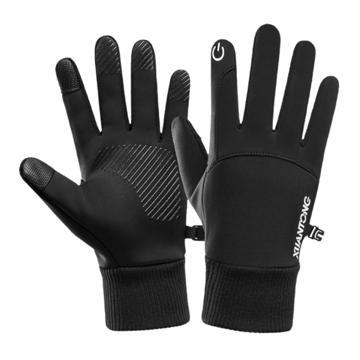 VALICLUD Waterproof & Windproof Gloves - Non-Slip Multipurpose Gloves for Running, Cycling, Hiking & Outdoor Activities - Durable Fabric Hand Protection for Men & Women