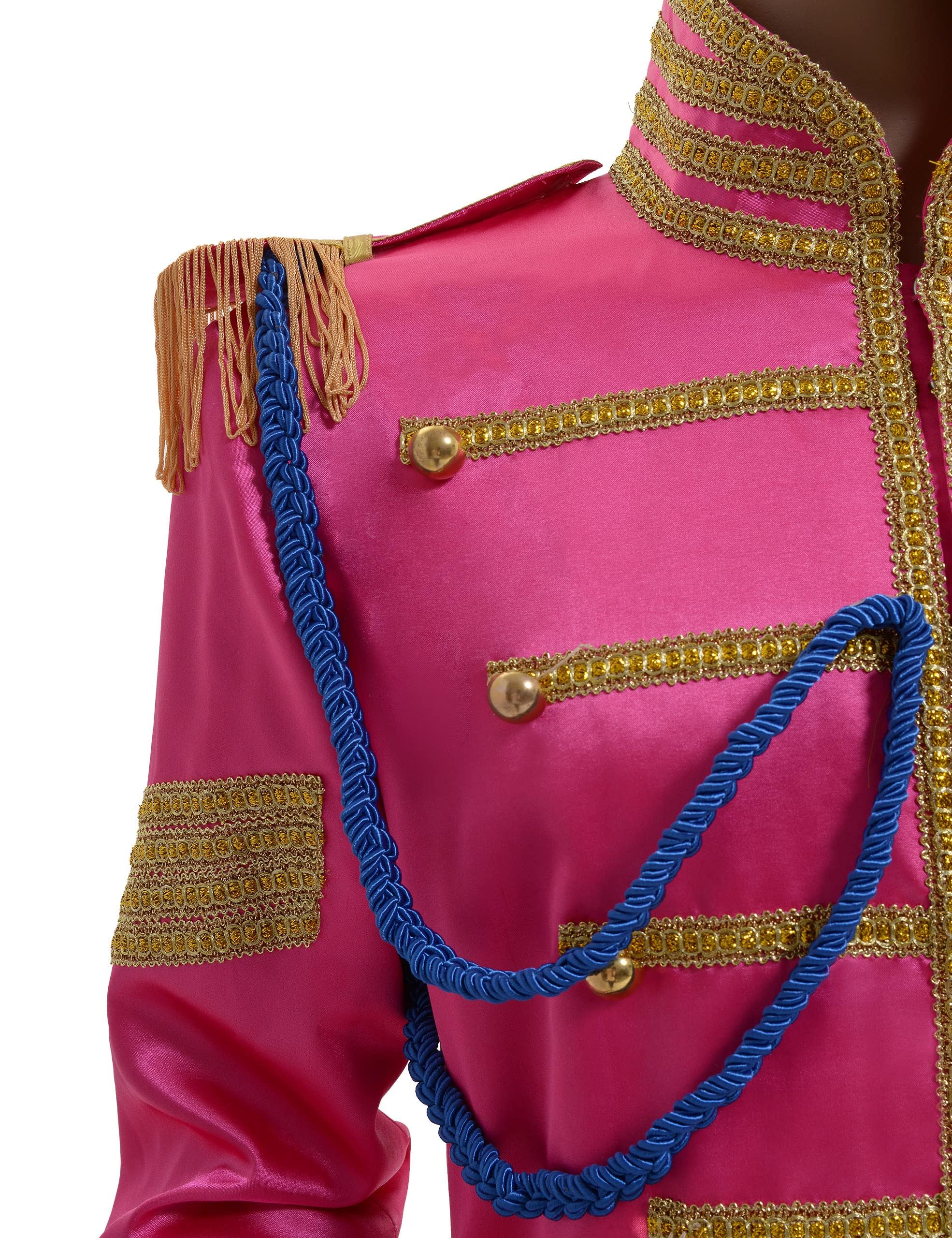 Vintage 1960s British Pop Star Costume for Men - 60s Rock Band Musician Jacket & Suit for Halloween, Cosplay, and Themed Parties