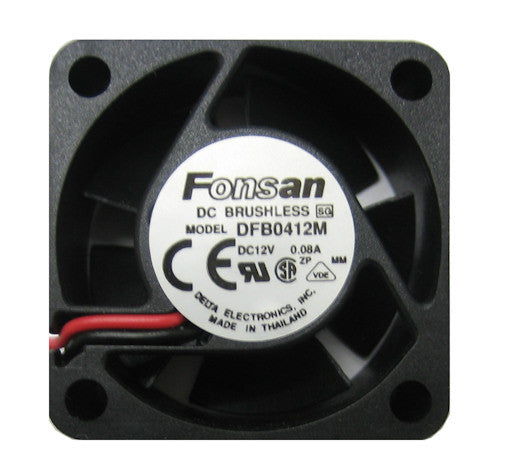 Fonsan Delta 40x40x20mm Medium Speed 2-Wire Cooling Fan DFB0412M - Perfect for PC Cooling, Electronics, and DIY Projects