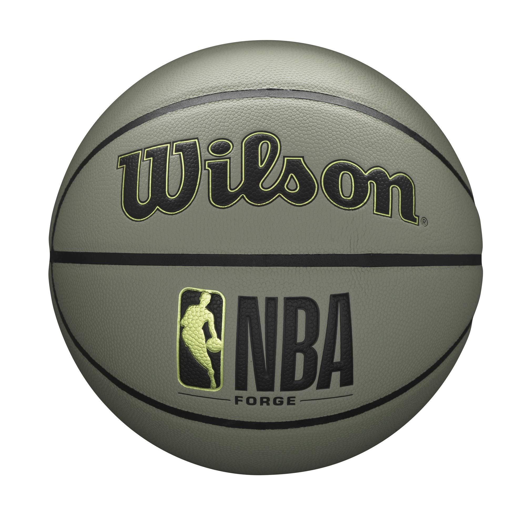 Wilson NBA Forge Outdoor Basketball - Perfect for Street & Park Play