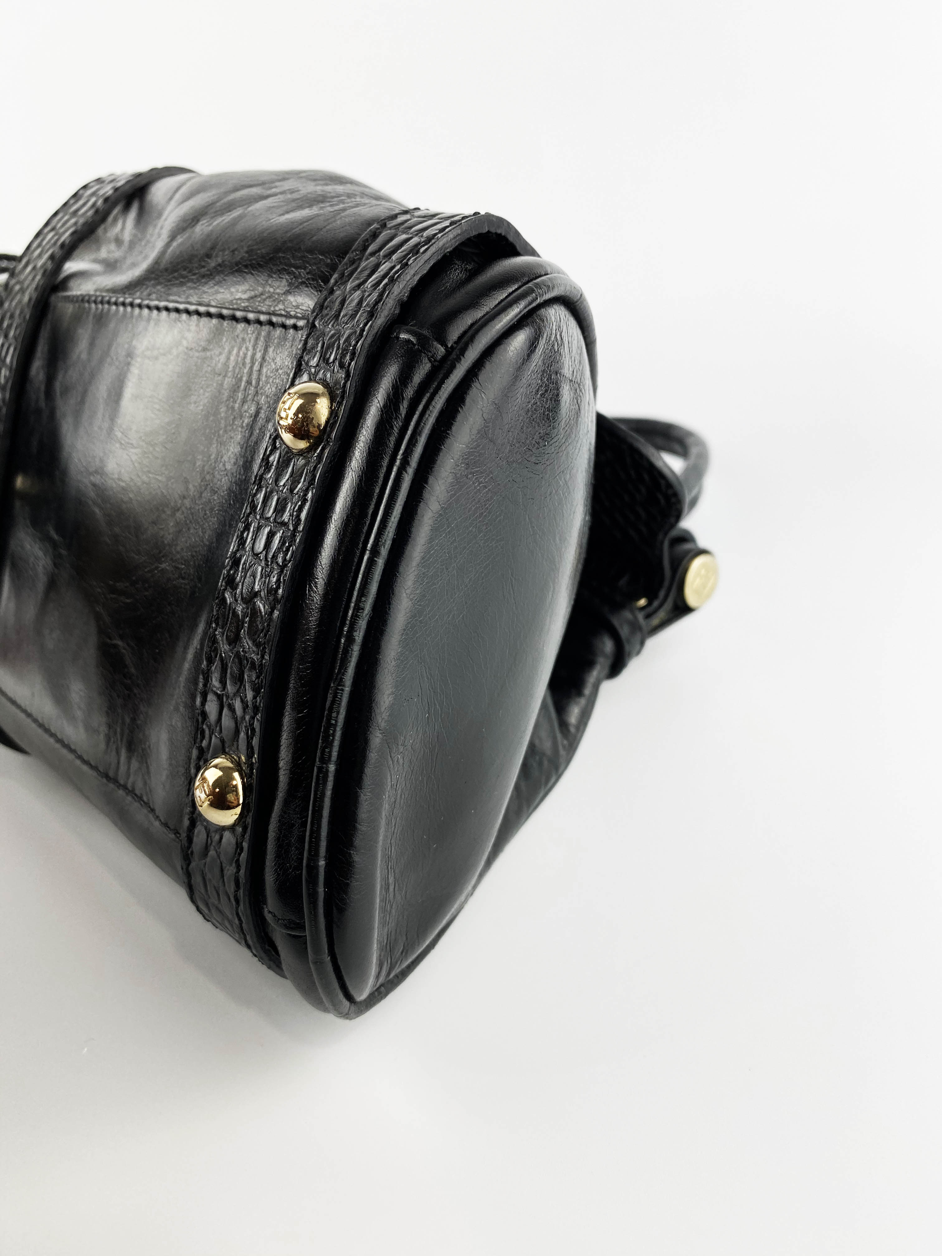 Fendi Black Magic Picola Bag - Luxury Leather Shoulder Bag for Women | Perfect for Work, Travel & Evening Events