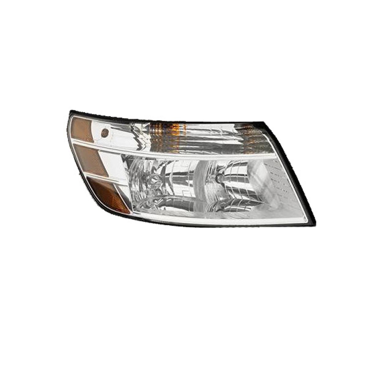 Go-Parts - Right (Passenger) Headlight Assembly for 2010-2012 Ford Taurus SE & SEL - Front Headlight Housing, Lens, Cover, Composite - Replacement Part BG1Z13008A - Perfect for Night Driving & Vehicle Restoration