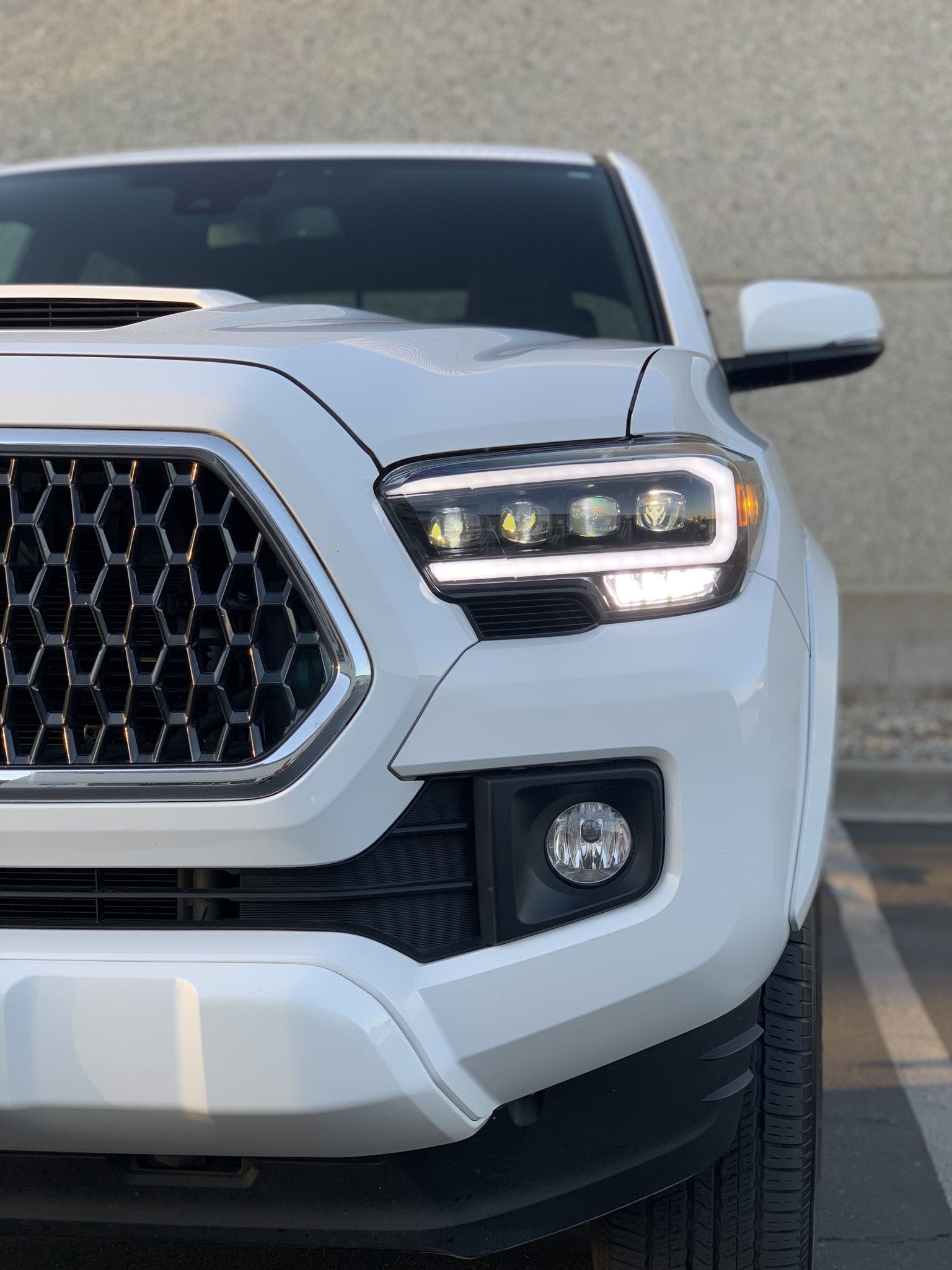 16 23 Toyota Tacoma NOVA Series LED Projector Headlights Alpha Black - High Performance LED Headlights for Off-Road & Night Driving - Upgrade Your Truck Lighting for Better Visibility & Style