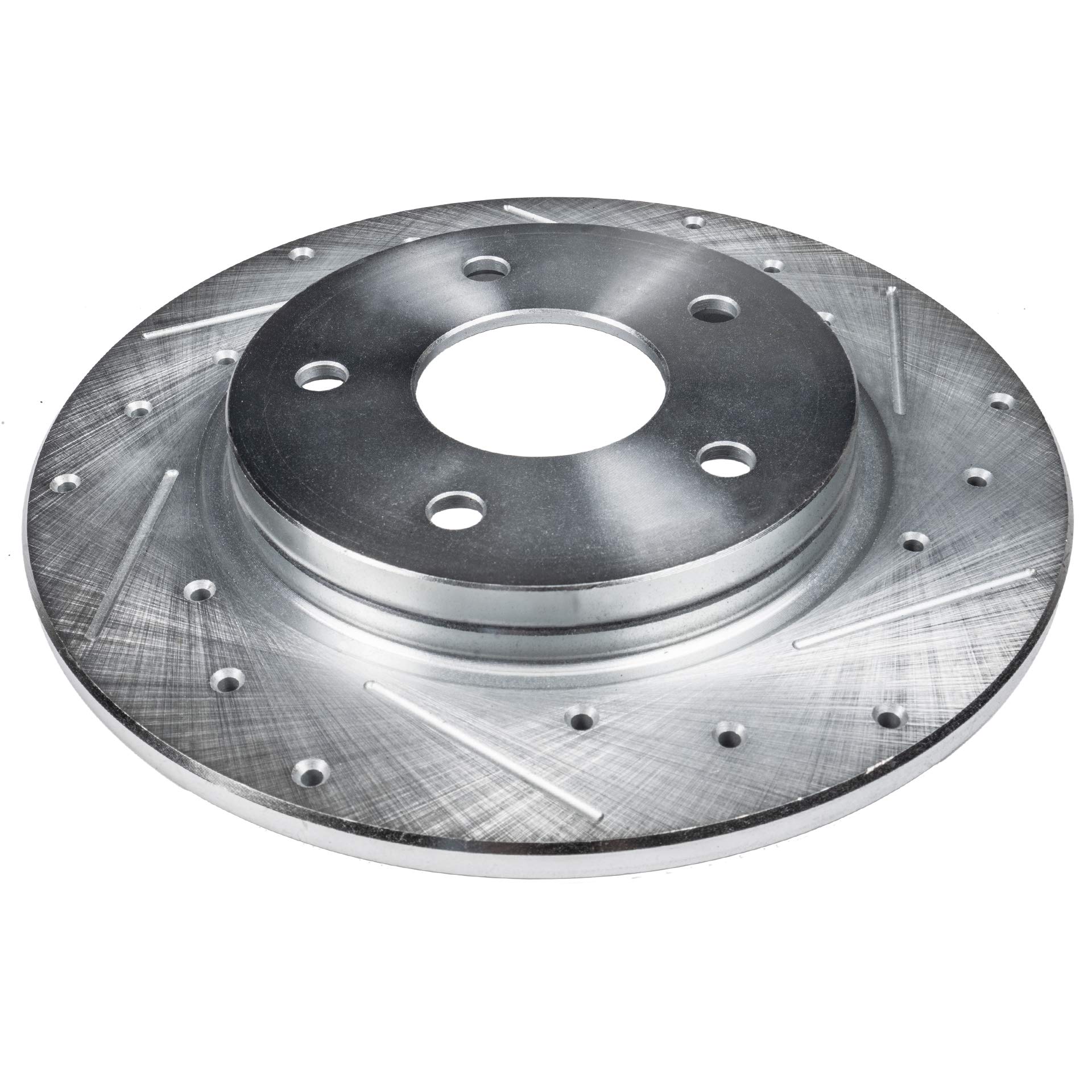 Detroit Axle Rear Brake Rotors for 2002-2004 Honda Odyssey - Drilled & Slotted Premium Replacement Brake Rotors (12.32 Inch) - Perfect for City Driving, Highway Commuting & Heavy Loads