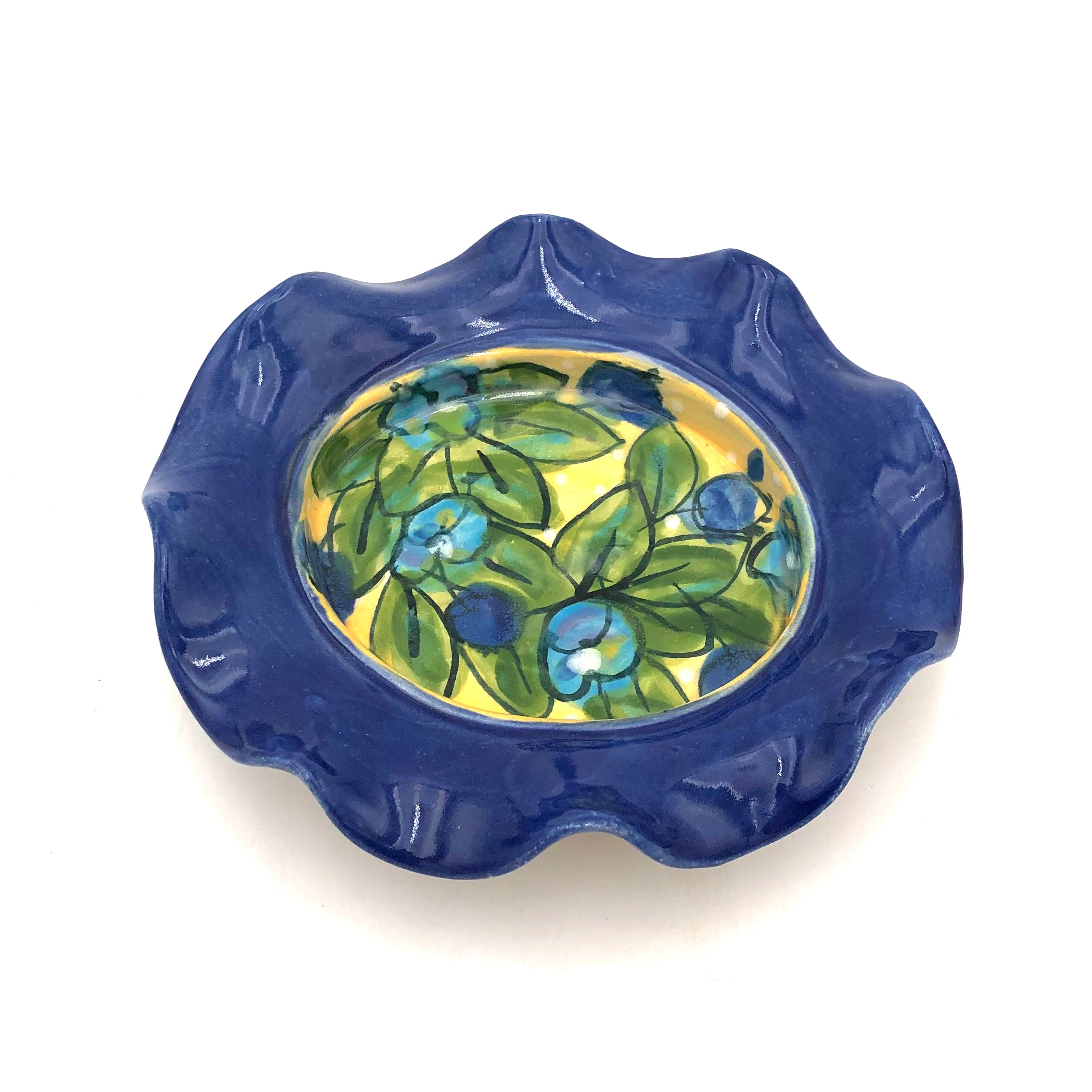 Susan & Peter Stark Yellow Ceramic Soap Dish - Elegant Bathroom Organizer for Sink Countertop, Shower, and Spa Decor
