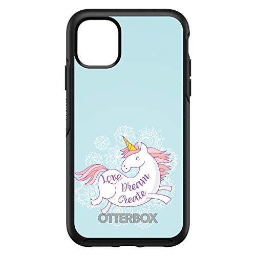 Flying Unicorn - Love / Dream / Create On Black Case
