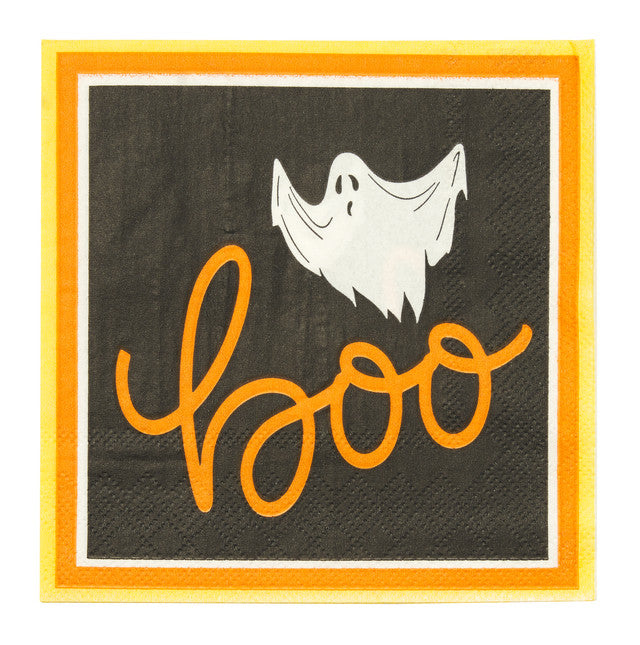 Halloween Candy Corn Cocktail Napkins - Cute & Festive Party Napkins for Halloween, Thanksgiving & Fall Celebrations