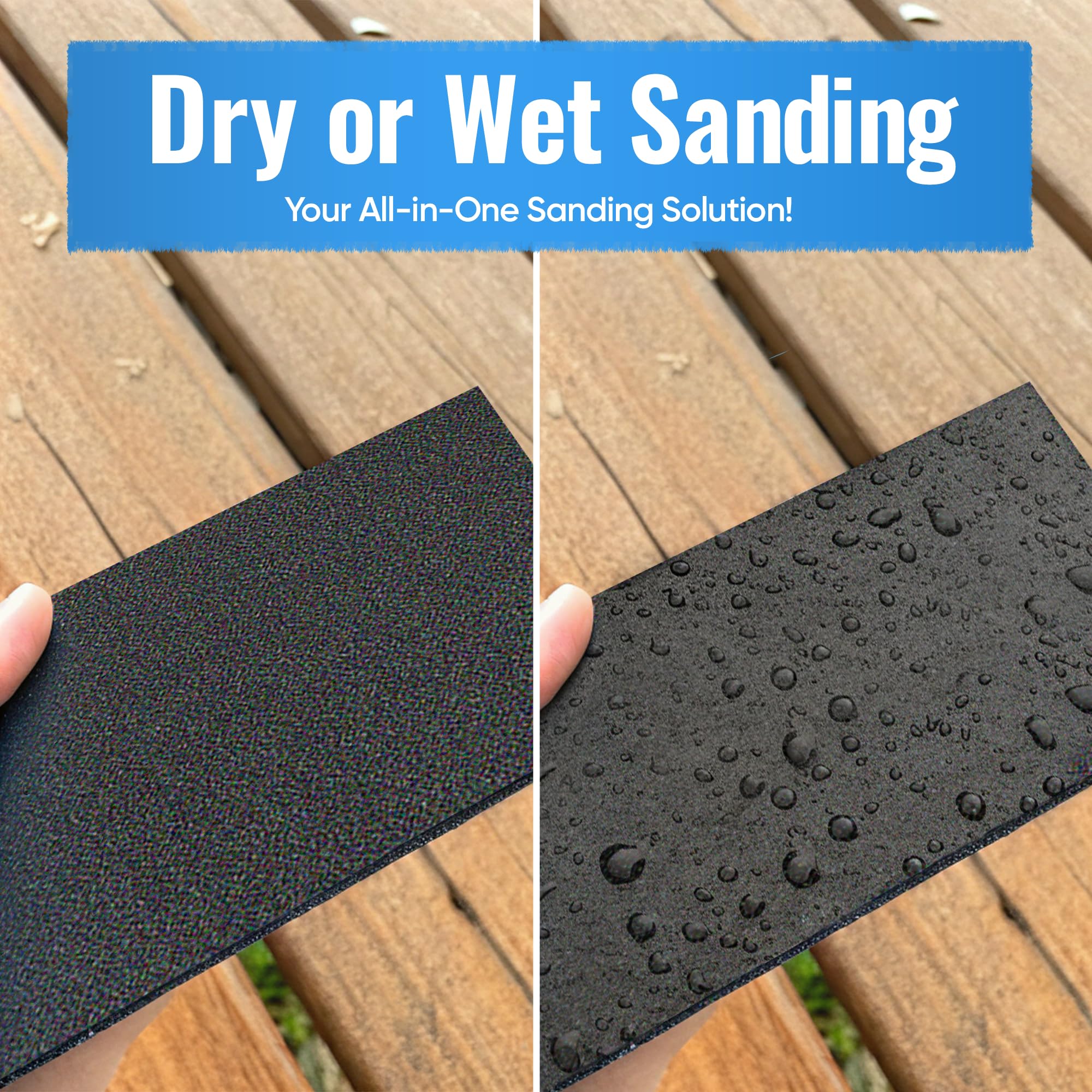 100 Grit Sandpaper Sheets 50 Pack 9x11 Inch - Coarse Silicon Carbide Sandpaper for Paint Stripping, Wood Sanding & Metal Polishing - Professional Waterproof Abrasive Paper for DIY Projects, Furniture Refinishing & Automotive Restoration
