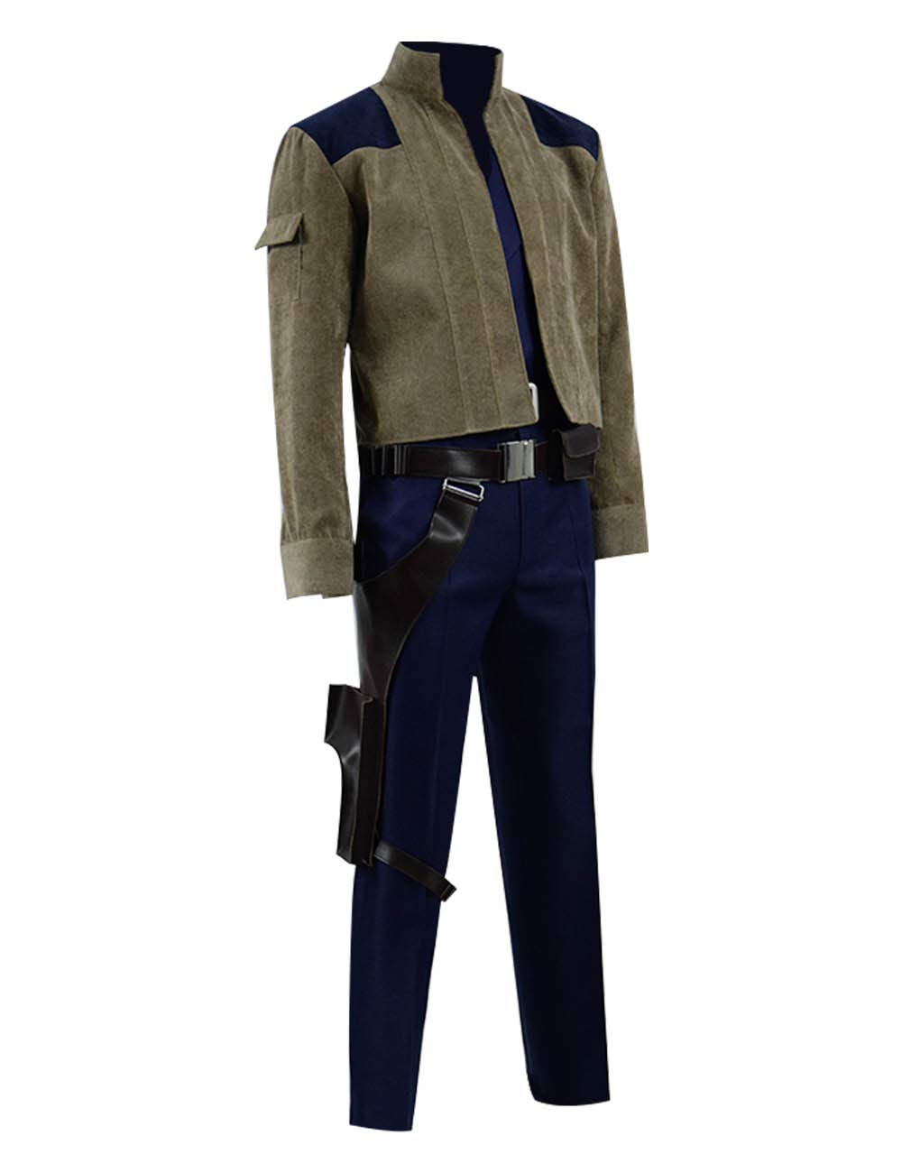 Men's & Kids' Captain Solo Cosplay Costume - Halloween & Christmas Party Outfit for Star Wars Movie Fans | Perfect for Dress-Up, Cosplay Events & Themed Parties
