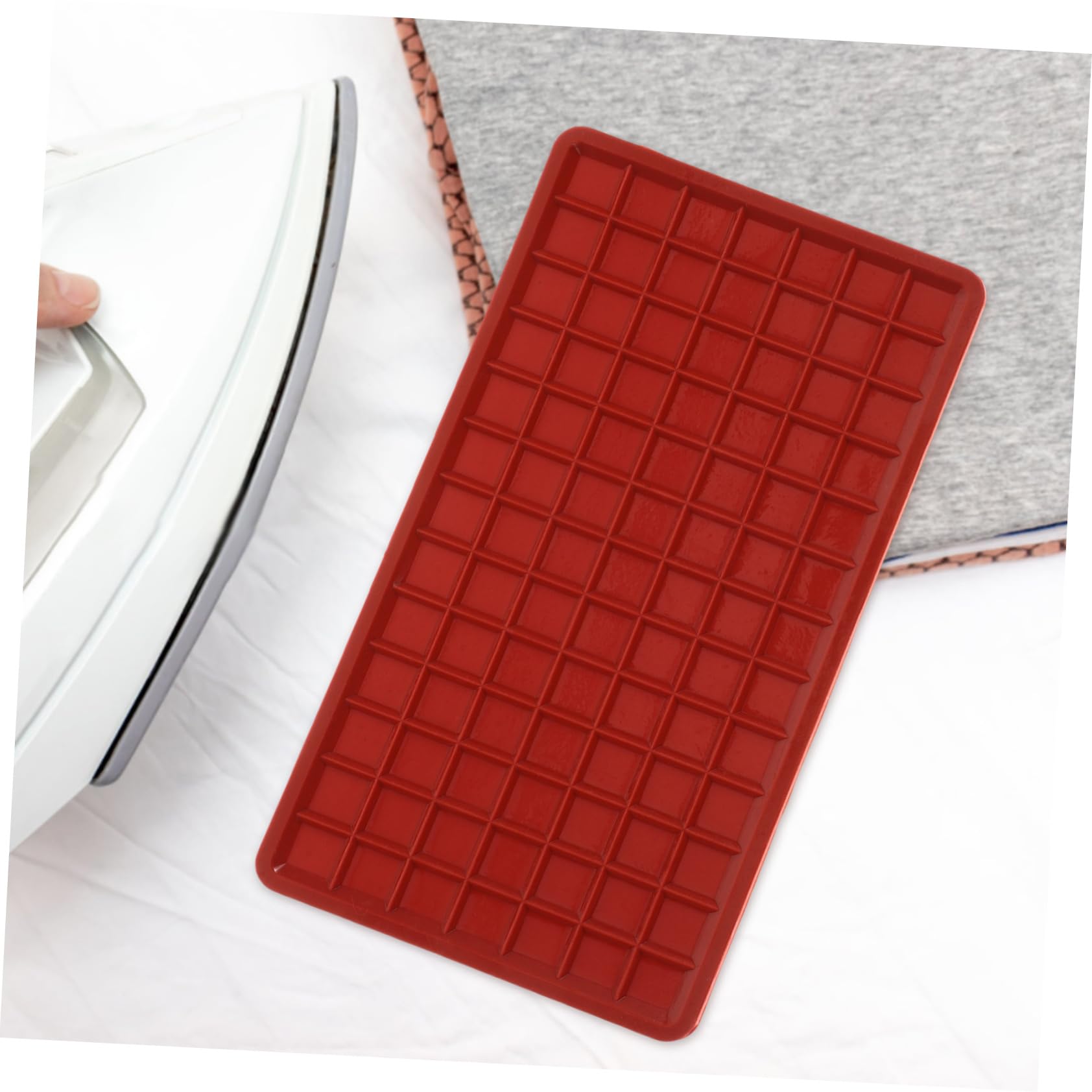 HOMSFOU Ironing Board Mat - Heat Resistant Ironing Pad with Protective Cover for Smooth Ironing - Perfect for Home, Laundry Room, and Travel Use