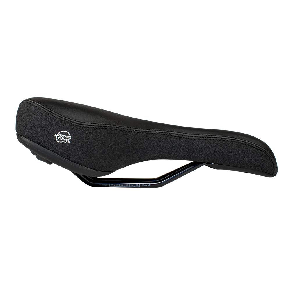 Planet Bike Comfort Classic Bike Seat for Men - Ergonomic Design, Padded Cushion, Durable Cycling Saddle - Perfect for Commuting, Road Bikes & Long-Distance Rides