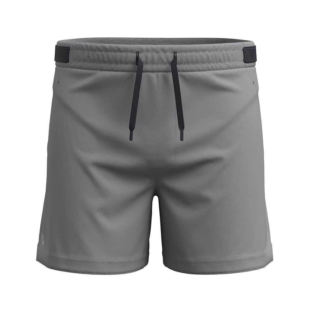 Men's Active Lined 5 Shorts - Light Gray | Comfortable Workout & Running Shorts for Men | Perfect for Gym, Jogging & Outdoor Activities