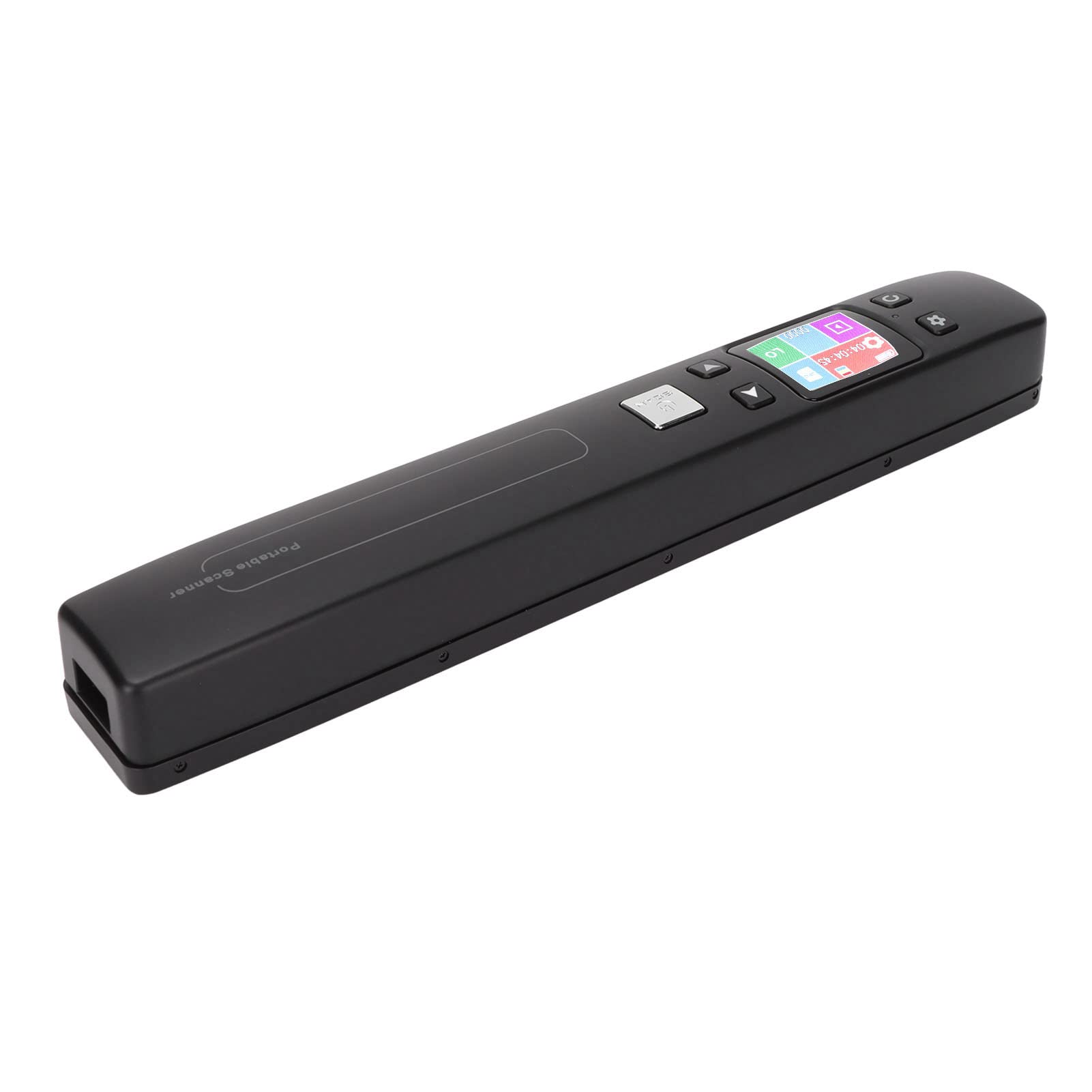 Portable A4 Handheld Scanner - 300/600/1050 DPI High Resolution, Flatbed Scanning, Monochrome Mode for Documents, Photos & Receipts - WiFi Direct to Computer (No Driver Needed) - Perfect for Office, Home & Travel Use (Black)
