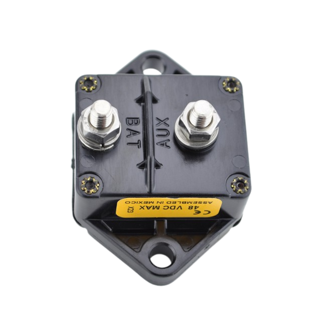 Blue Sea 285 Series Panel Mount Circuit Breakers 25-150A - Marine & RV Electrical Protection for Boats, Yachts, and Campers