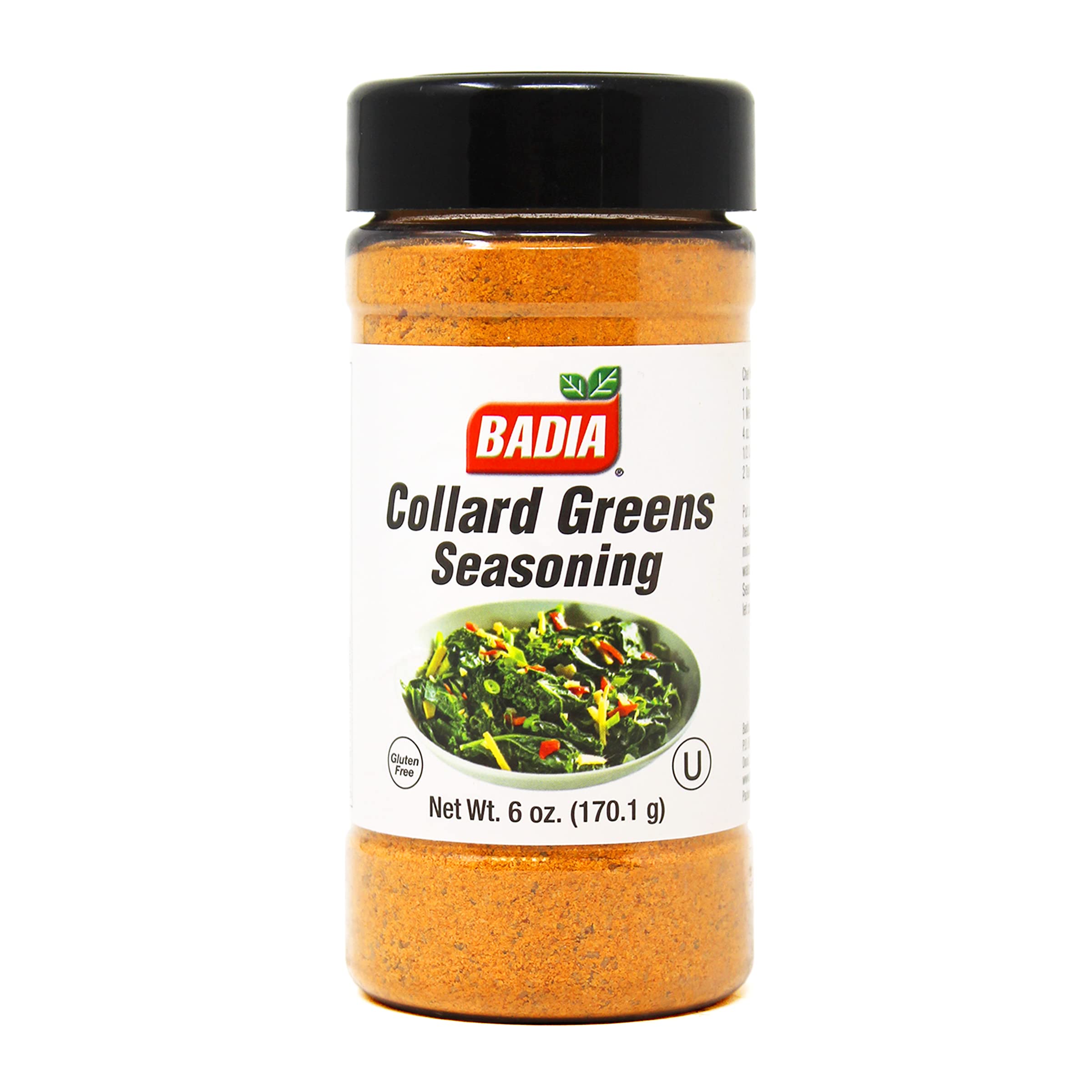 Badia Collard Greens Seasoning - Southern Style Spice Blend for Greens, Vegetables & Soul Food - Perfect for Cooking, Seasoning & Marinating