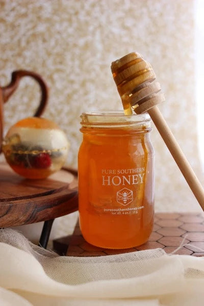 Pure Southern Mini Honeycomb - Natural Raw Honeycomb for Tea, Cheese Pairing & Gourmet Cooking | Perfect for Breakfast, Gift Baskets & Healthy Snacking