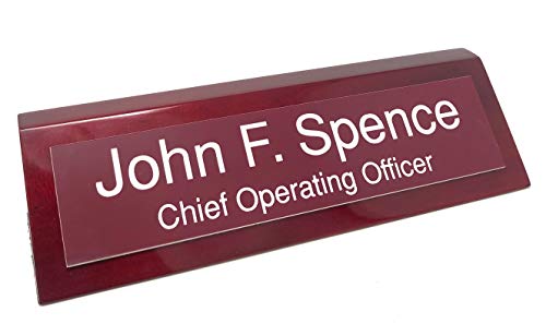 Maroon W/White Text