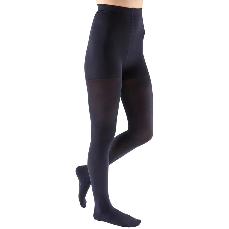 Medi Comfort 30-40mmHg Closed Toe Compression Pantyhose with Adjustable Waistband - Perfect for Varicose Veins, Swelling Relief & Post-Surgery Recovery