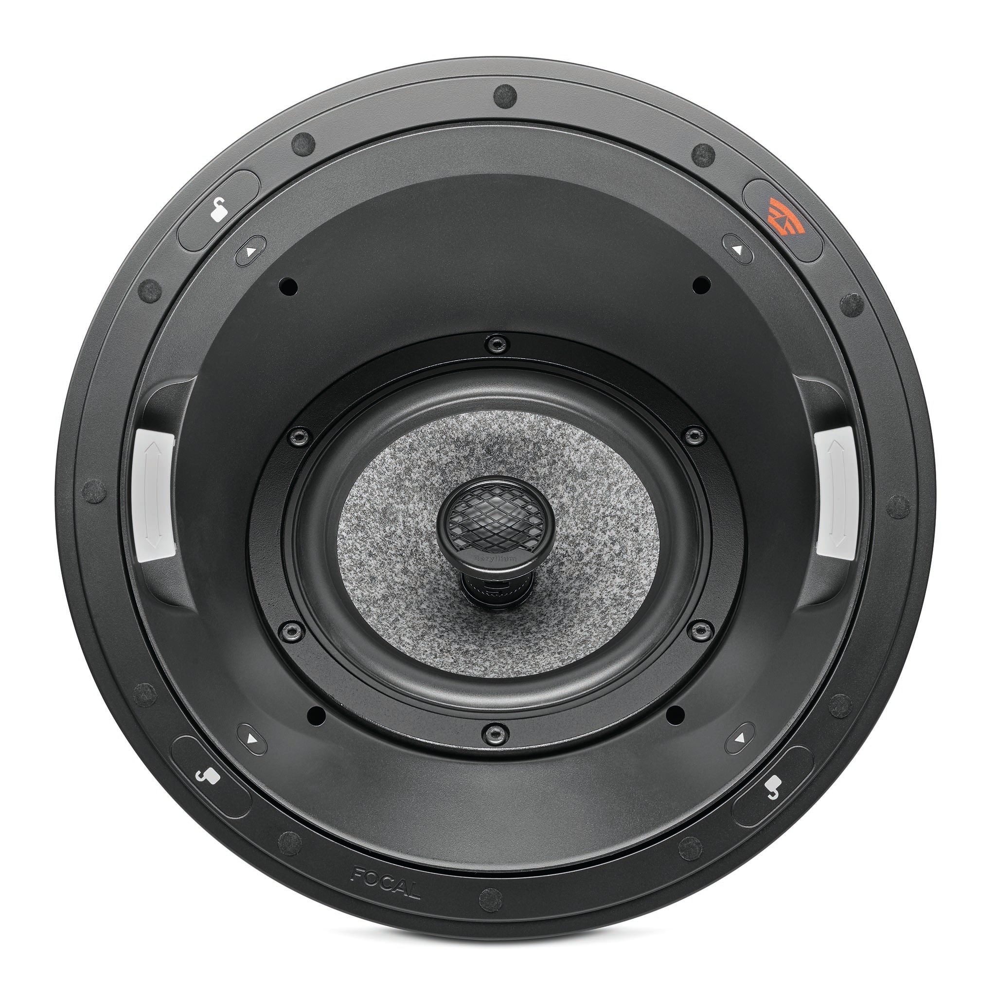 Focal 1000 ICA6 In-Wall/In-Ceiling Speaker - High Performance Home Audio System for Living Room, Bedroom & Home Theater Installation (Single Unit)
