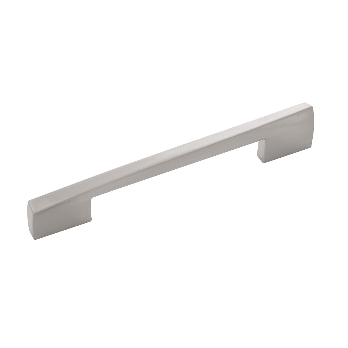 6-5/16 Inch (160mm) Satin Nickel Cabinet Pull - Modern Drawer Handle for Kitchen, Bathroom & Furniture Hardware