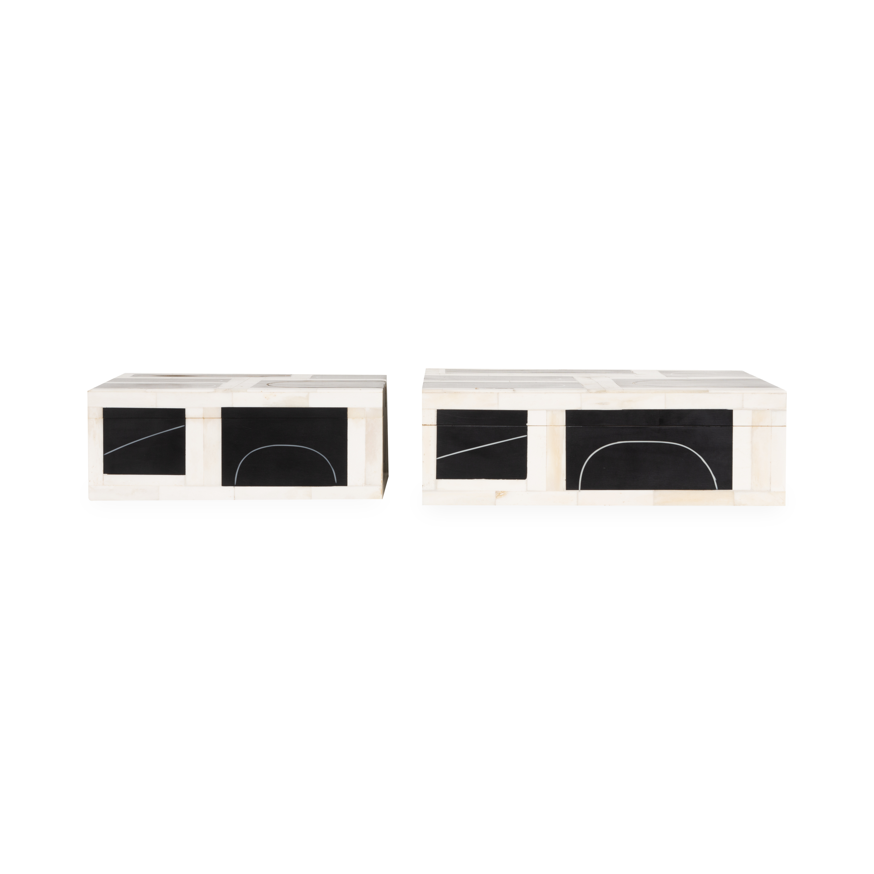 Abstract Loop Box - Modern Geometric Home Decor for Wall & Shelf Display | Perfect for Living Room, Bedroom & Office Decor