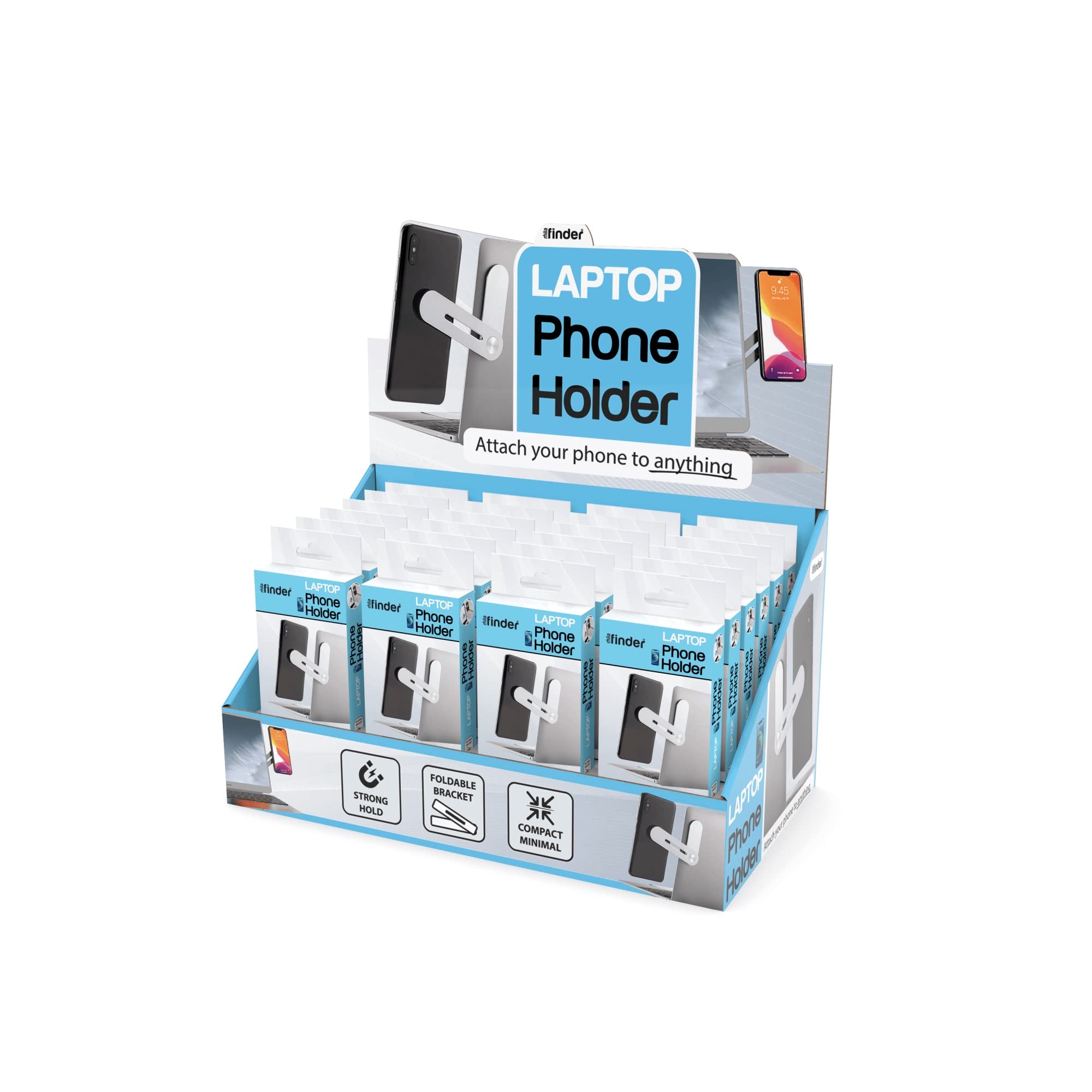 Universal Laptop Phone Mount - for Work & Video Calls