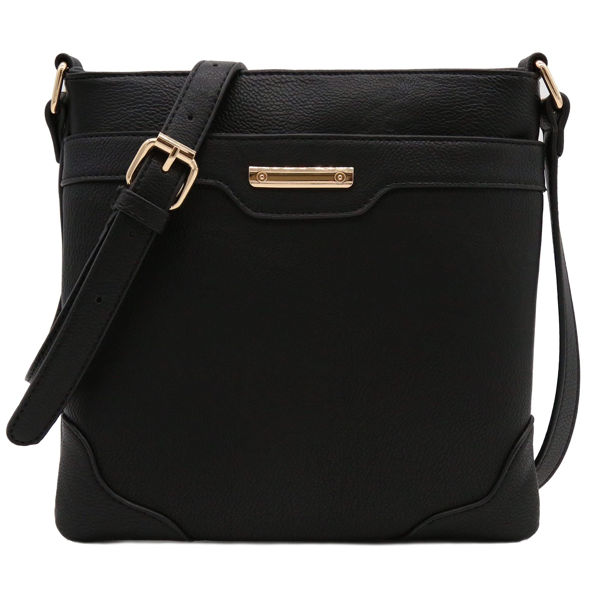 Stylish Medium Crossbody Bag for Women - Gold Plated Hardware, Durable & Fashionable - Perfect for Work, Travel & Everyday Use