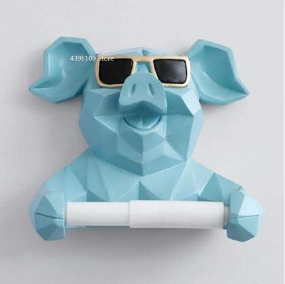 Elephant Tissue Box Holder - Cute Animal Tissue Storage Box for Living Room, Coffee Table, Restaurant & Office Desktop - Creative Home Decor for Paper Roll Holder (1 Piece) - Perfect for Home, Office, and Commercial Spaces