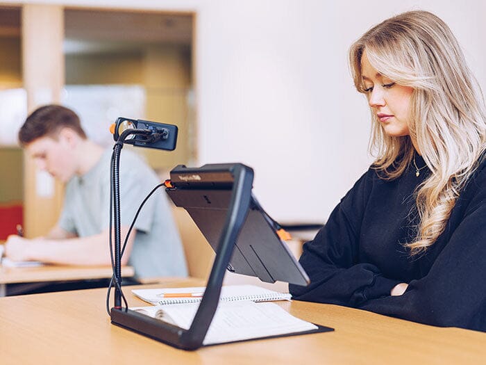 MagniLink iTab - Portable Digital Magnifier for Low Vision & Reading Assistance - Ideal for Books, Newspapers, and Documents at Home or Office