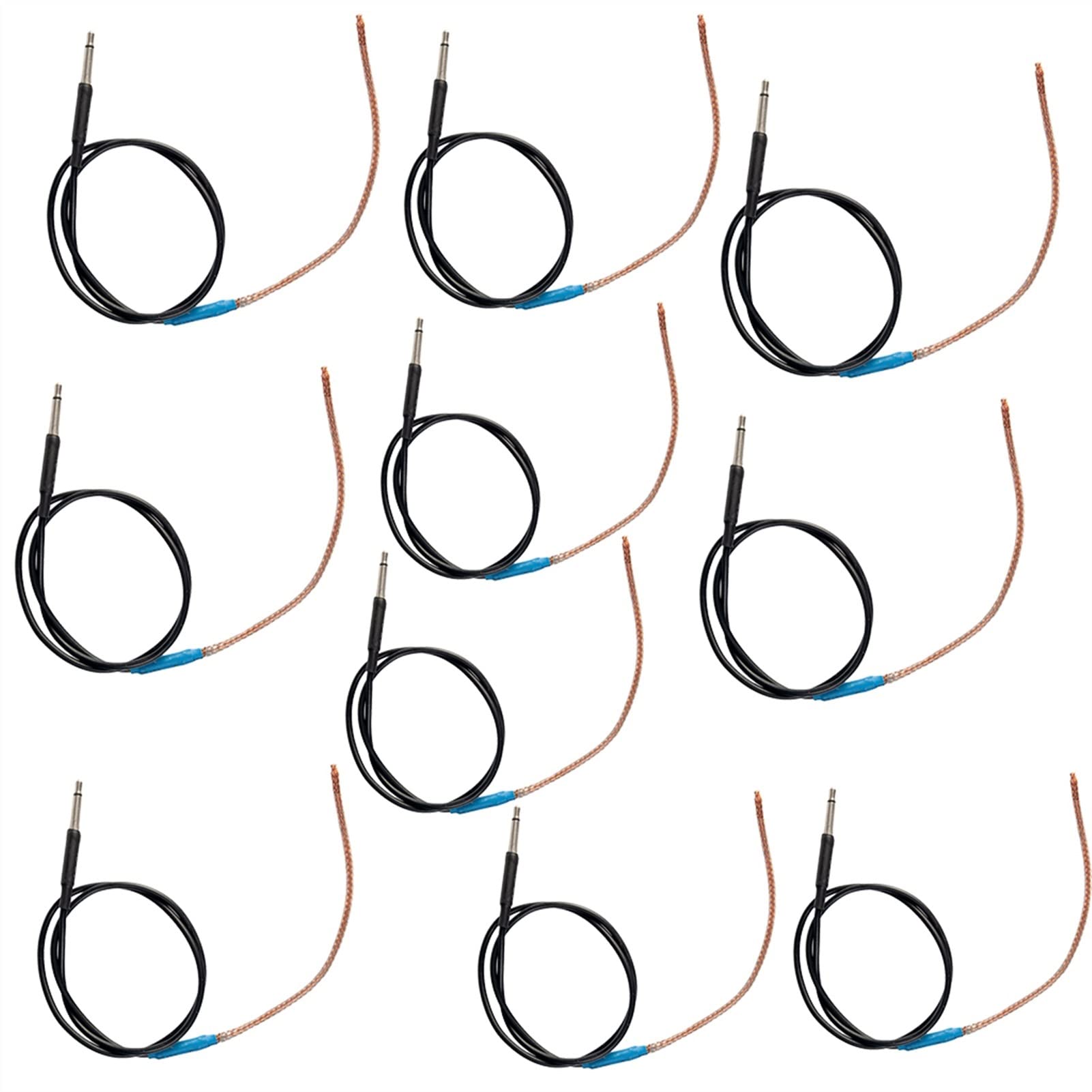 10 Pieces 85mm Under Saddle Piezo Pickup Rods for Acoustic Guitar - Perfect for Folk & Classical Guitar Sound Enhancement | Ideal for Live Performances & Studio Recording