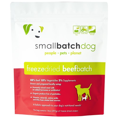 Premium Freeze-Dried Beef Dog Food Sliders - Small Batch, Grain-Free, All-Natural Treats for Training, Rewards & On-the-Go Snacks