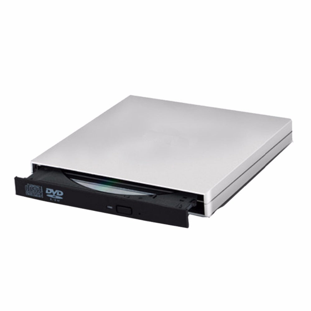 Portable CD DVD Player for PC - External USB Drive for Laptop & Desktop - Perfect for Travel, Office, and Home Entertainment