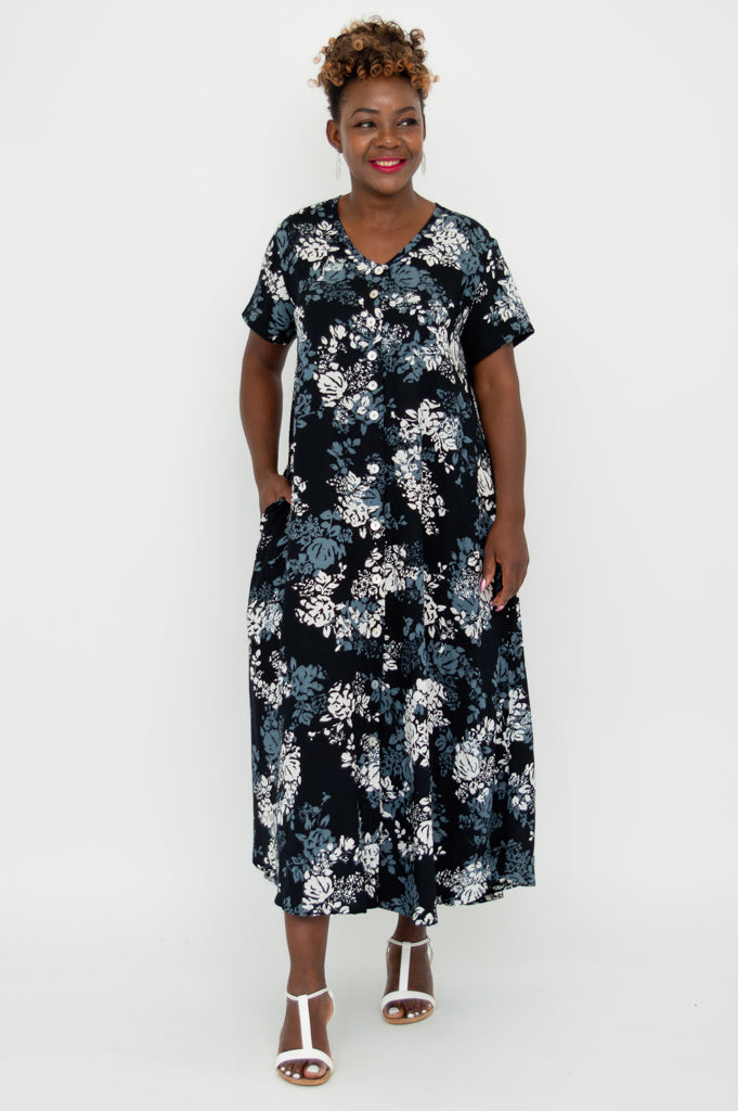 Elegant Cassy Dress by Begi - Women's Flowy Midi Dress for Casual Wear, Date Night & Special Occasions