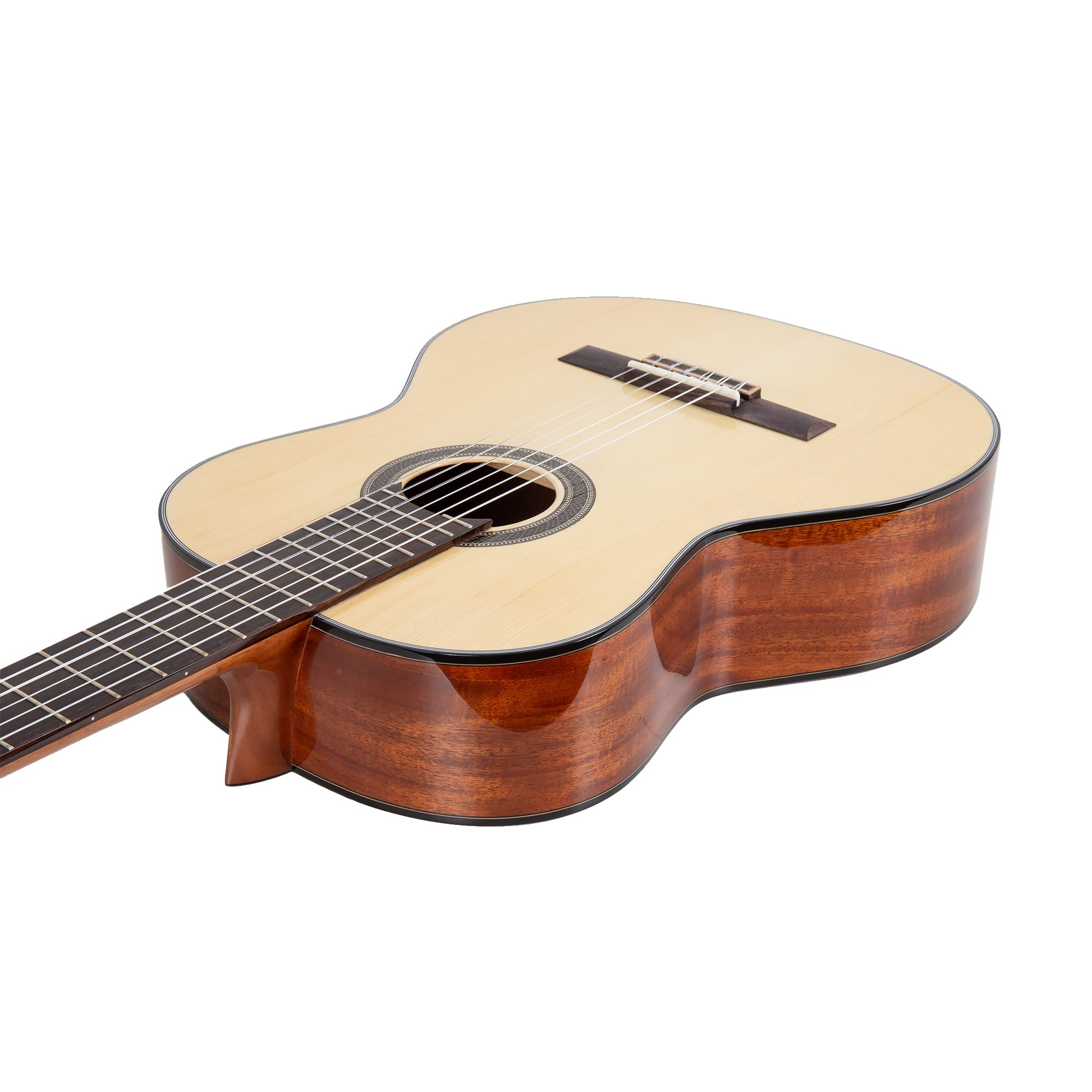 Crossrock Student Classical Guitar Bundle - 4/4 Full Size 39