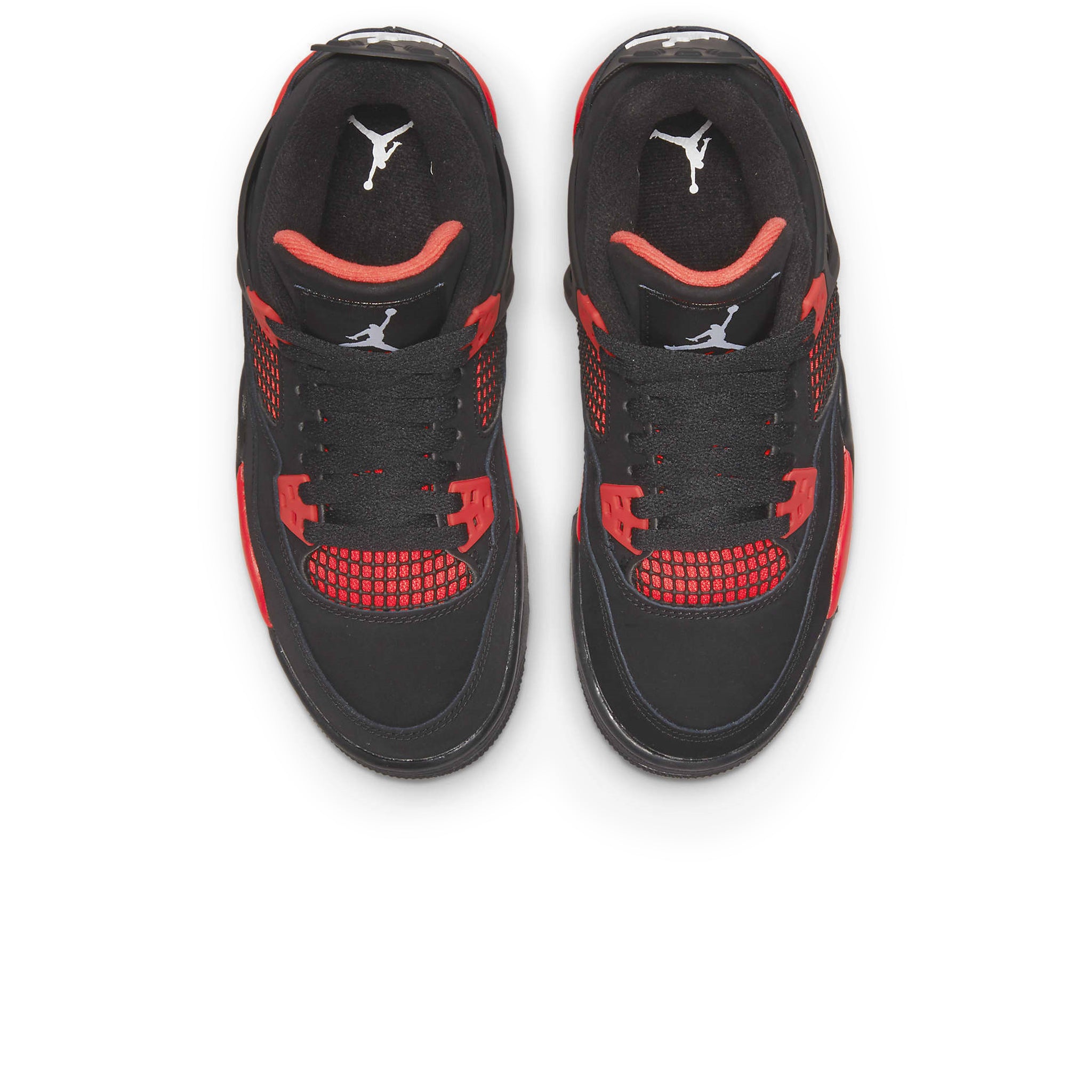 Air Jordan 4 Retro Red Thunder GS Basketball Shoes - Kids' Size Sneakers for Sports & Streetwear Fashion | Perfect for Basketball Games, Gym Workouts and Casual Outfits