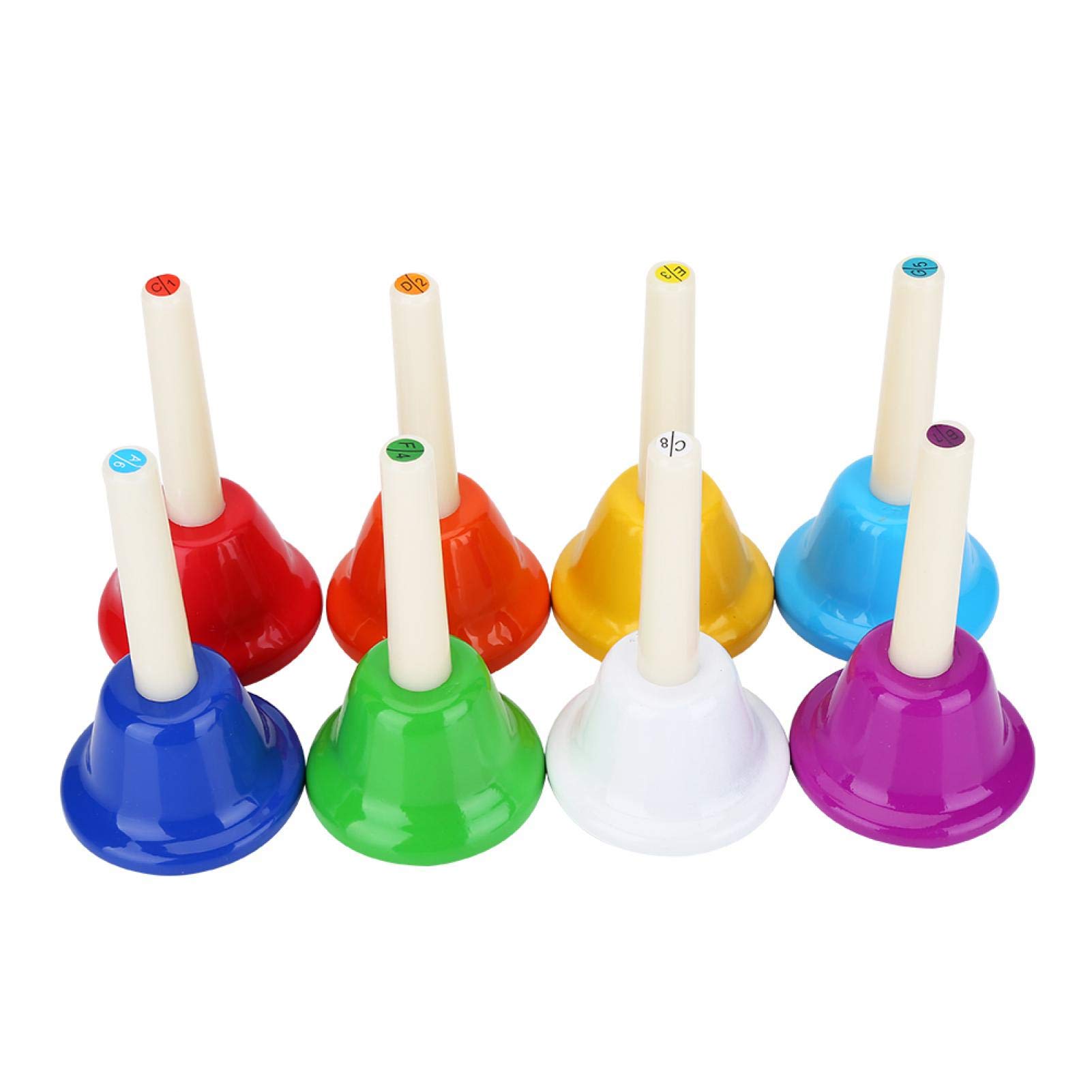 Premium Metal Handbells for Classroom & Daycare - High-Quality Music Handbells Set for Kids, Choir, and Educational Activities | Perfect for Music Lessons, Group Performances & Early Childhood Development