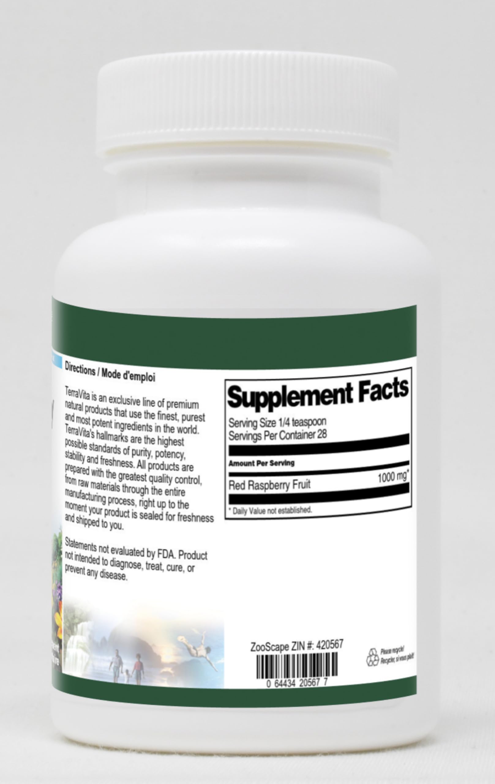 Organic Red Raspberry Fruit Powder 1 oz (3 Pack) - Antioxidant Superfood for Smoothies, Baking & Healthy Recipes | ZIN: 420567 | Gluten-Free & Vegan Supplement