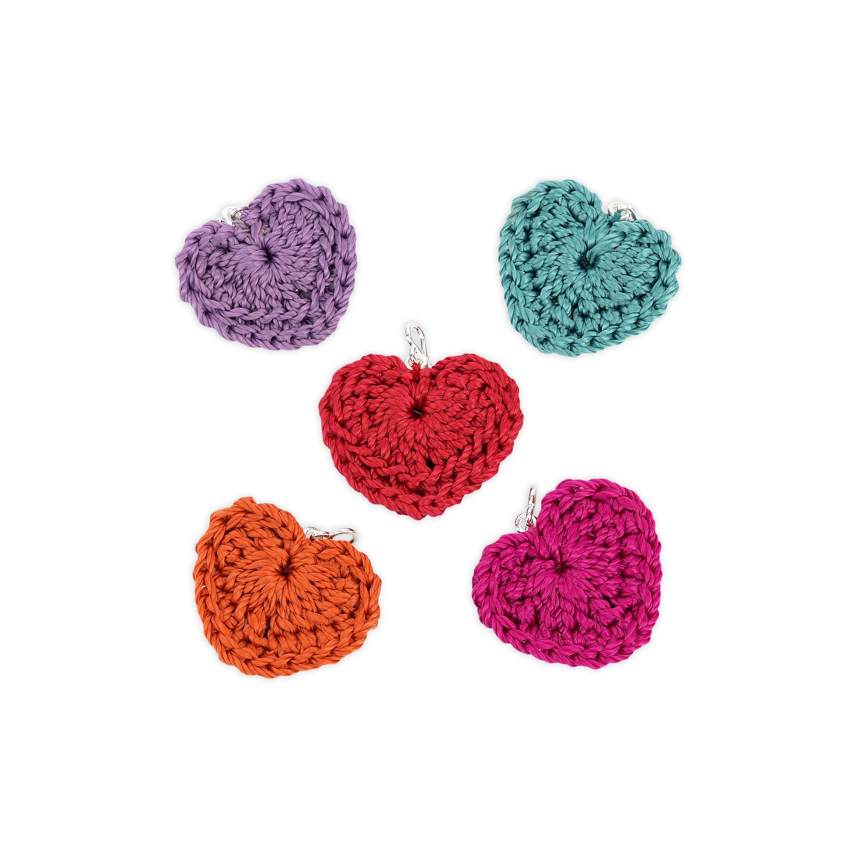 Yarnicharmz 5 Pack - Premium Quality Yarn Charms for Knitting & Crocheting - Perfect for DIY Crafts, Scrapbooking, and Jewelry Making