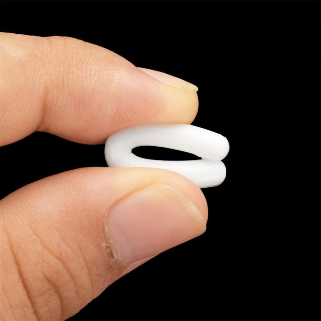White Silicone Eyelash Extension Display Stand Holder - Perfect for Salon, Makeup Artists & Lash Showcases
