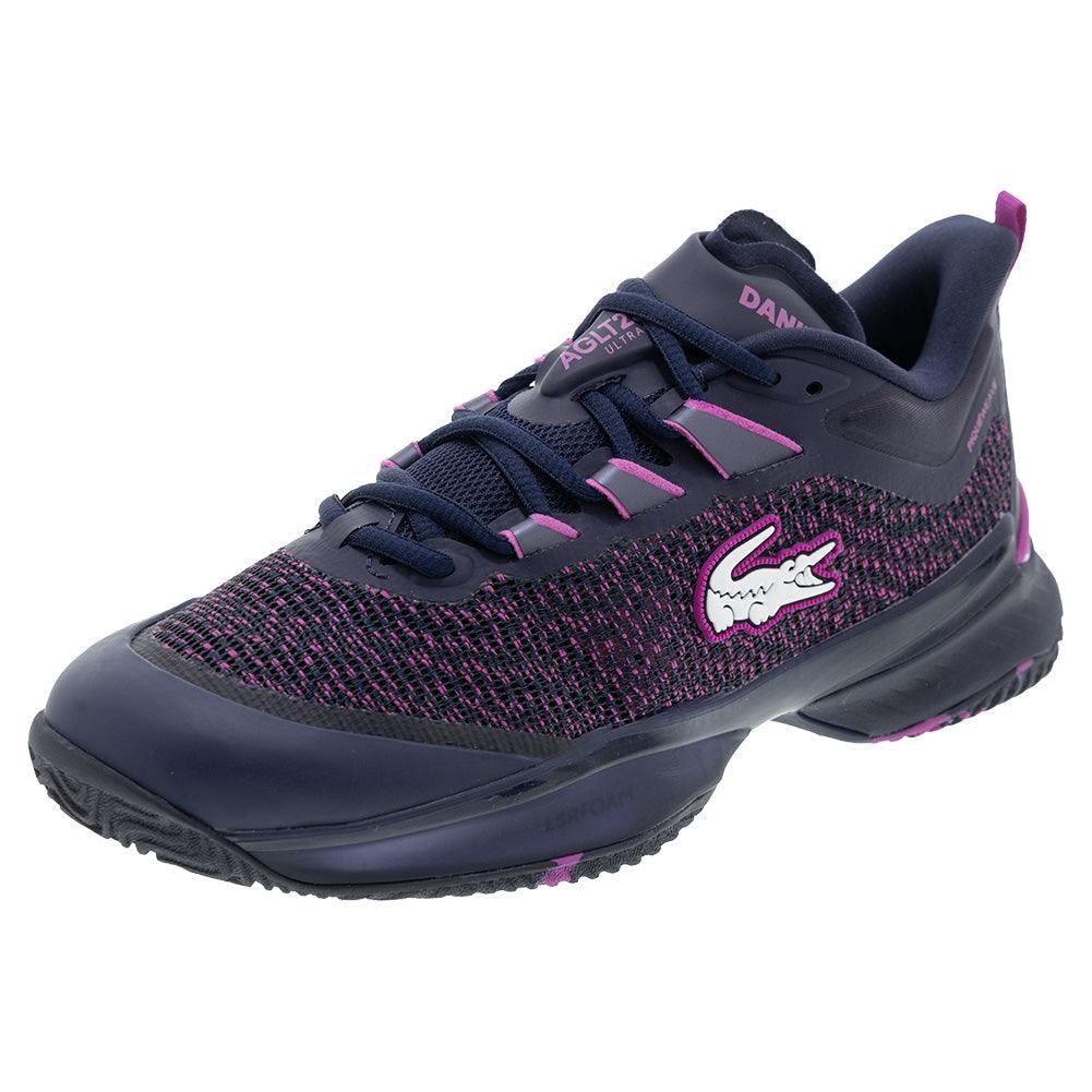 Men's AG LT23 Ultra DM Clay Tennis Shoes - Navy & Pink | Lightweight & Durable for Court Performance | Perfect for Tennis, Pickleball & Casual Wear