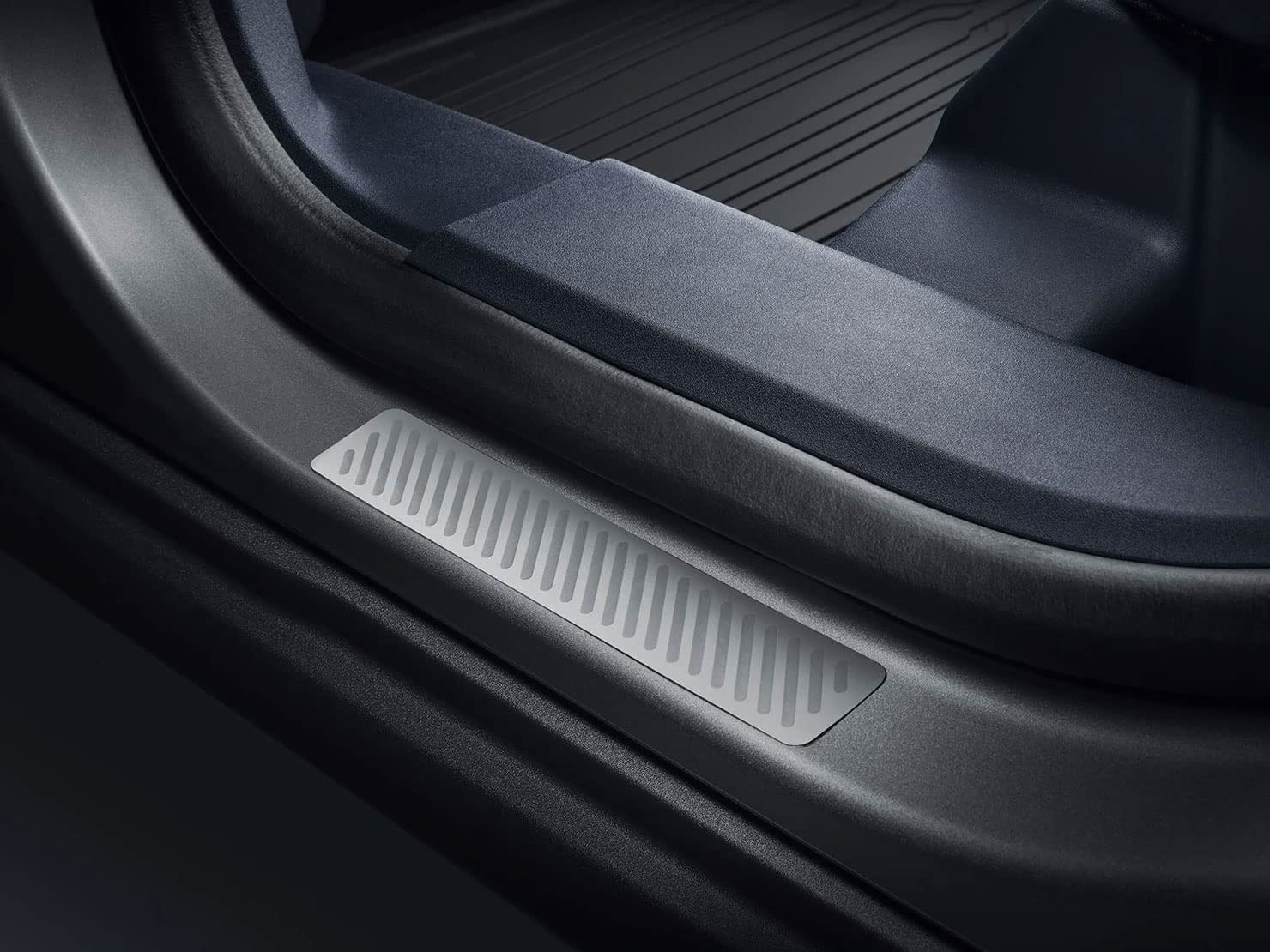 Blue Oval Industries OEM Chrome Front & Rear Door Sill Step Plates for 2022-2024 Ford Maverick Crew Cab - Durable Protection & Stylish Upgrade for Truck Accessories