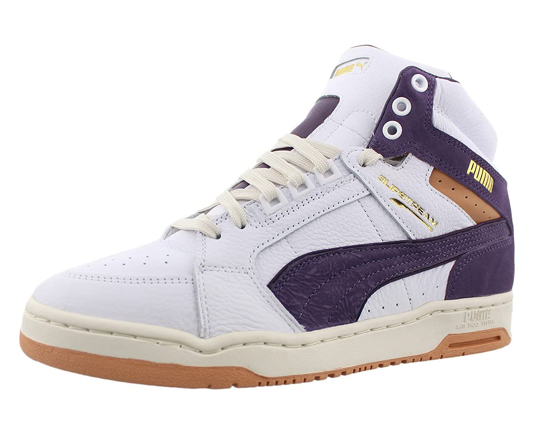 PUMA Slipstream Mid SC Men's Sneakers - Retro Basketball Shoes for Men - Comfortable & Stylish Casual Wear for Everyday, Gym, and Street Fashion