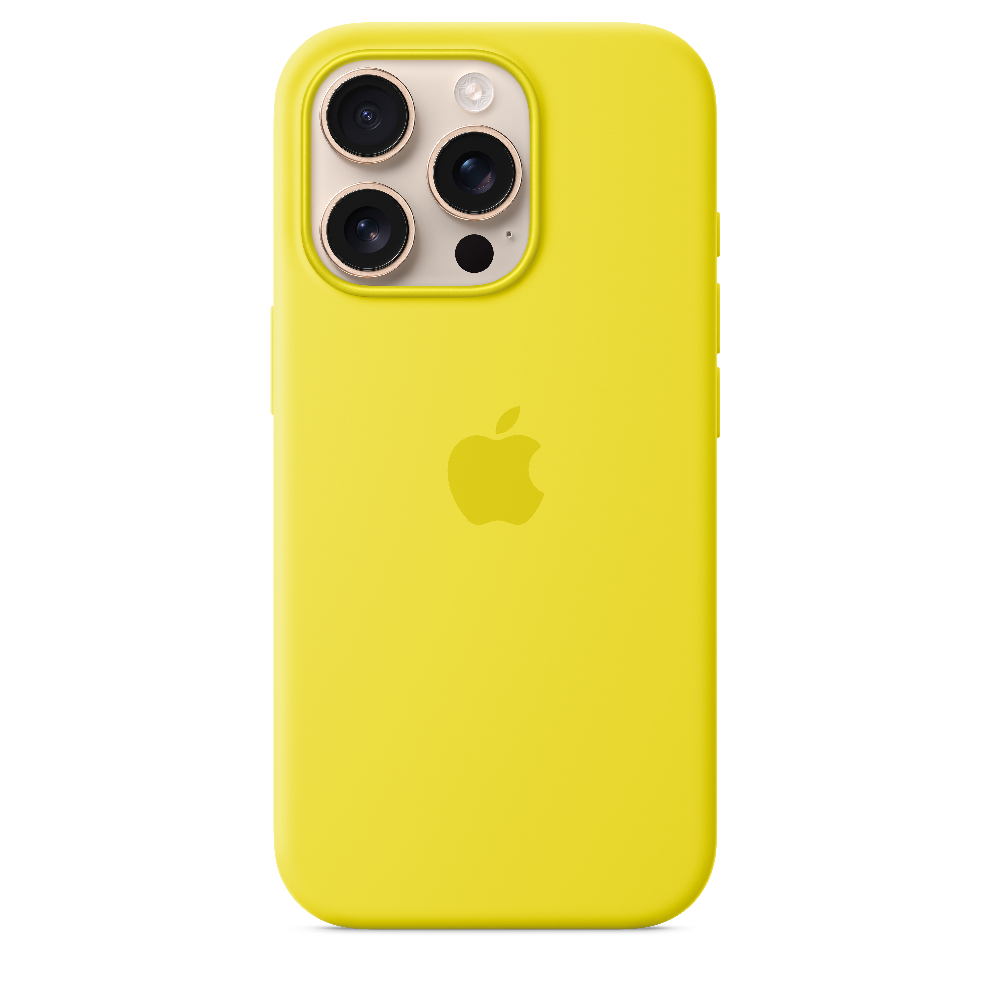 Magnetic Silicone Case for iPhone 16 Pro - Starfruit Yellow | Slim Protective Cover with MagSafe Compatibility | Perfect for Everyday Use & Wireless Charging